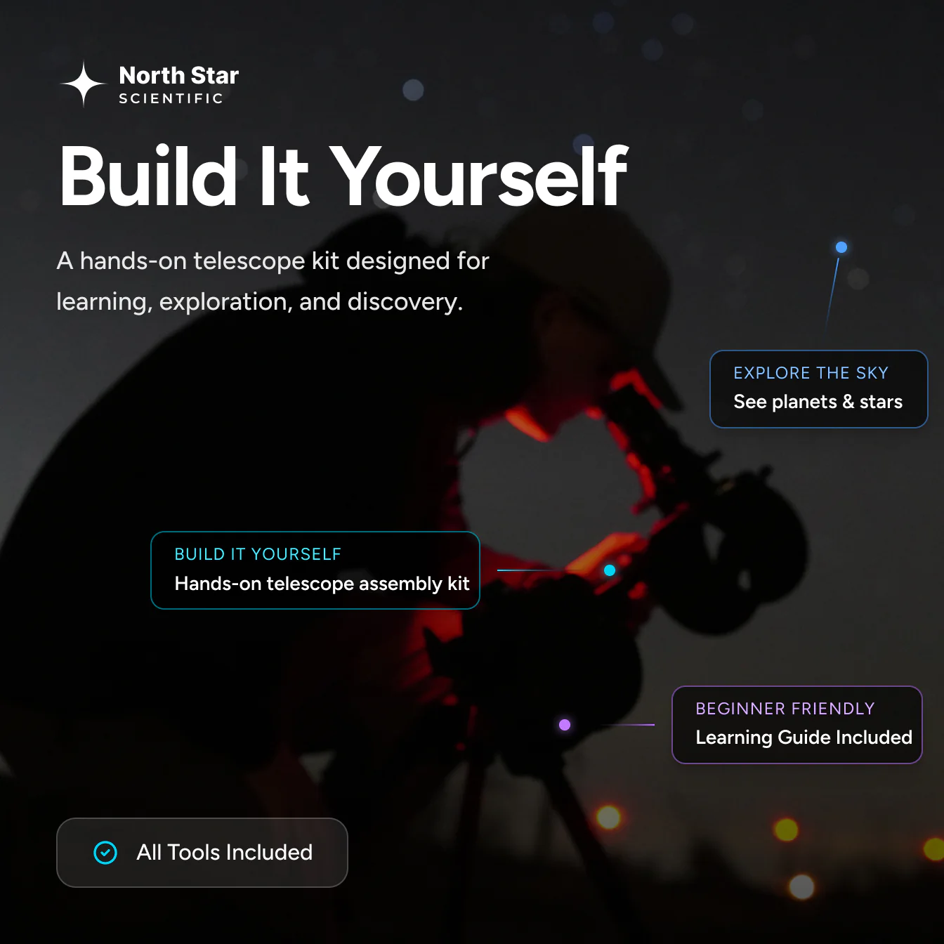 Travel Telescope 114 Build Kit - Image 3